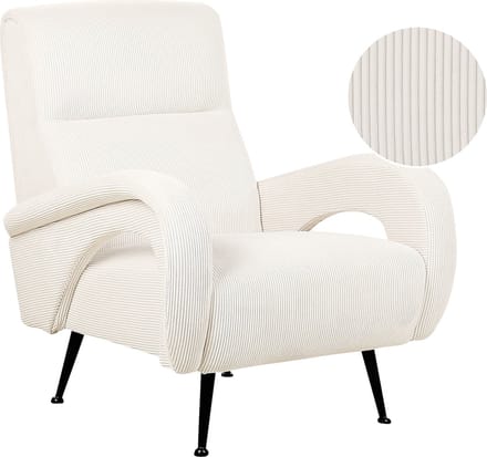 SVALOV - Fauteuil - Off-white - Corduroy
