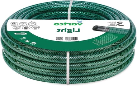 Lichtgewicht Tuinslang - Flexibele Waterslang - Tuin Bewatering - UV- en Algendicht - 30 Meter 1 Inch - Groen Zwart