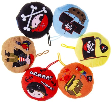 Duckiez Pluche Piraat - 48 stuks