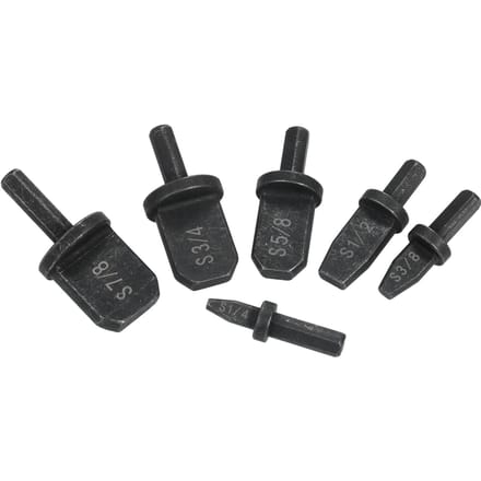 6 stuks Swaging Tool Drill Bit Set Tube Pipe Expander voor Airconditioning Koeling HVAC 6pcs