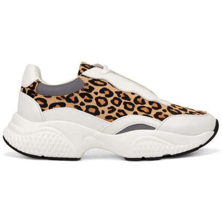 Lage Sneakers Ed Hardy Insert Runner-Wild White/Leopard