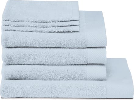 Seahorse Combiset Pure 7-delige badtextielset blue (3xWH+3xBD+ 1xDL)
