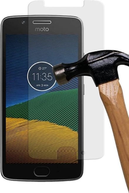 Tempered Glass / Glazen Screenprotector / Beschermglas voor Motorola Moto G5