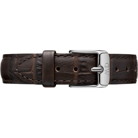 Daniel Wellington DW Strap Leather York 20mm Silver