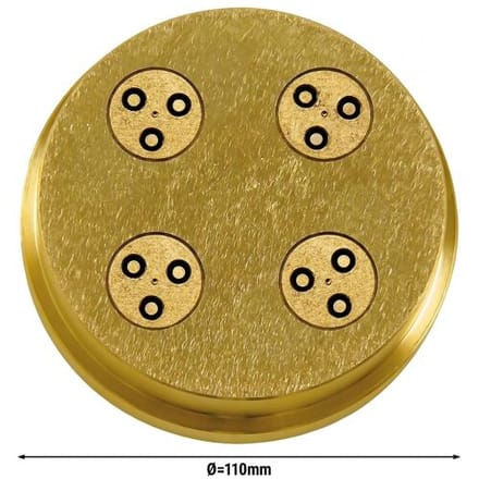 GGM Gastro Nudelformscheibe - Makkaroni Lisci 25mm passend für NMSM20 - Ø 110mm