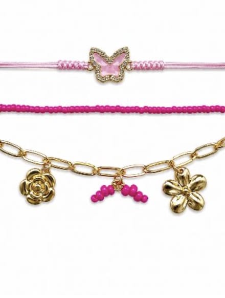 Set van drie armbanden