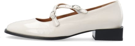 Bianco Mary Jane schoenen BIAESTHER