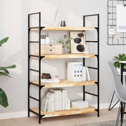 vidaXL - Wandschappen - 3 - st - zwevend - 60x40x4 - cm - onbehandeld - acaciahout