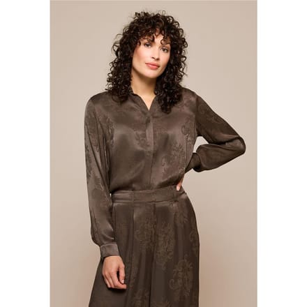 Bellize Blouse Donkerbruin