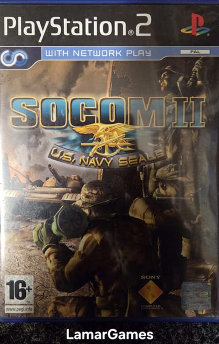 Socom II U.S. Navy Seals (ps2 used game)