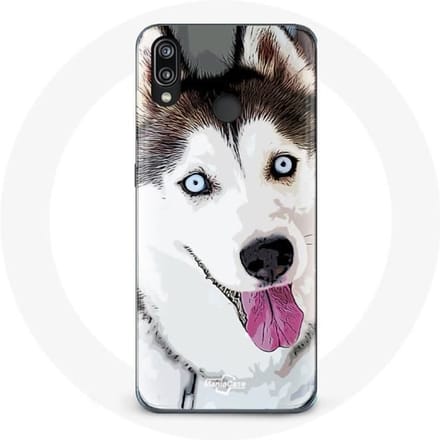 Coque - Husky - Huawei P20 Lite - Souple - Blanc - Mixte blanc