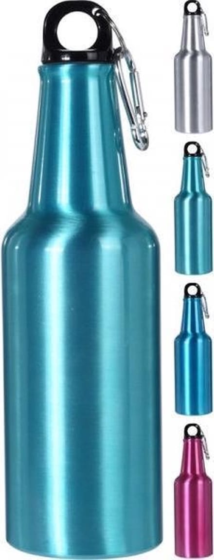 Sportbidon aluminium 600ml