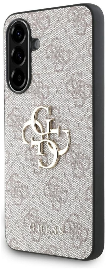 Guess Big 4G Logo Classic - Telefoonhoesje - Samsung Galaxy A36 - Roze - Luxeontwerp