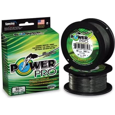 Power Pro Dyneema | Moss Green | 0.56mm | 455m