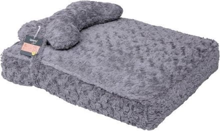 Quapas! Kussen met Bot Grijs S - 80x55x15CM