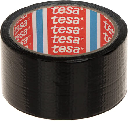 Tesa Extra-Power Serie - Reparatiedoek - 10x50 - Zwart - Waterbestendig