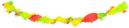 Folat - Draaiguirlande Neon Rainbow (18 meter)