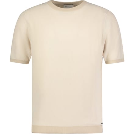 Roy Robson Knitted T-shirt Light Brown  L