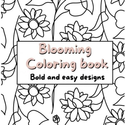 Birds And Blooms Coloring Book - Sisi Belle