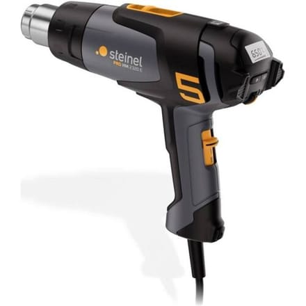 Steinel Heteluchtpistool HM 2320 E - 2300W - Verfbrander met display - Temperatuur instelbaar van 80-650°C - Luchtvolume instelbaar van 150-500l/min