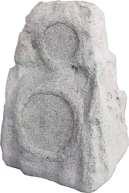 TFS18-WG  8" Premium 3-weg Outdoor Rock-speaker 250W White Granite