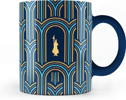 Deco Glamour Mug Blauw 33cl