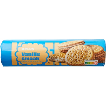 Biscuit duo's vanille