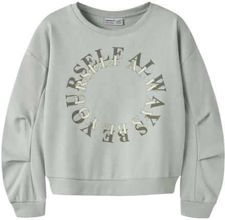 NAME IT - NKFPTAROUND LS SWEAT BRU - Meisjes - Sweaters