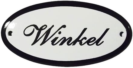 Deurbord Winkel
