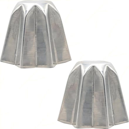 Klassieke Pandoro Bakvorm Set van 2 Aluminium Professionele Kwaliteit