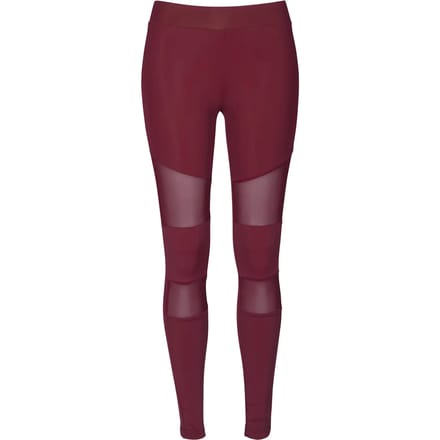Urban Classics - Tech Mesh Sportlegging - XS - Rood