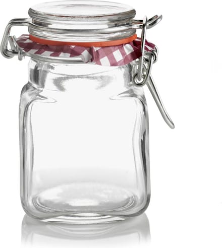 Kilner - Vierkante Weckpot - 70 ml - Klein