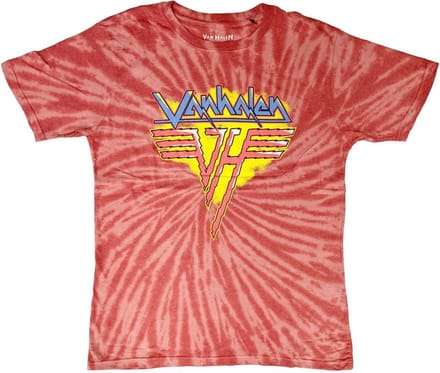 Van Halen - Jagged Logo Heren T-shirt - XL - Rood