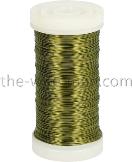 Bouillon Draad Olijf Groen | 0,30mm x 160m | 100gr.