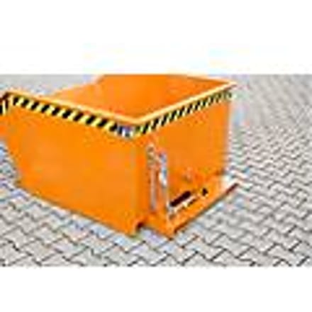 Kiepbak type GU, 300 liter, oranje
