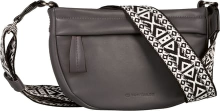 TOM TAILOR Schoudertas Palina Cross Bag Dark Grey Donkergrijs
