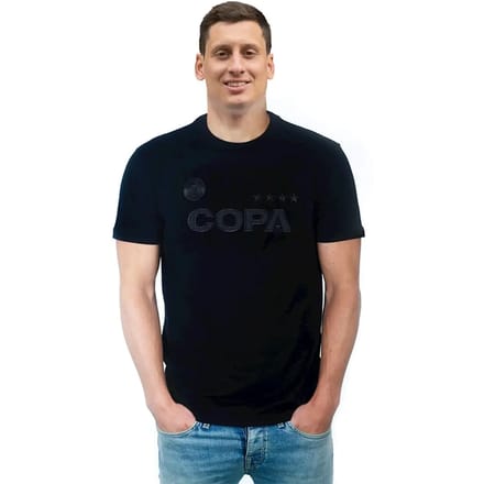 COPA - COPA All Black Logo T-Shirt - Heren - Zwart - S