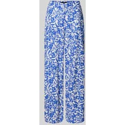 Wide leg broek met Franse steekzakken