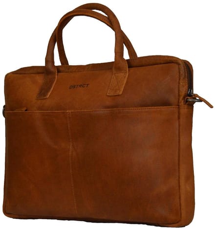DSTRCT Limited Laptoptas - 17 inch - Cognac