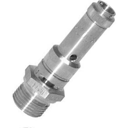 G 1/2'' RVS 316 Vooringesteld Overdrukventiel 2 Bar DN 8 - SFL-SD-8-2-012