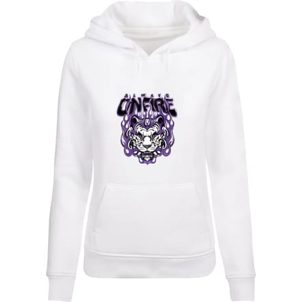 Dames Hoodie Miss Tee Always On Fire