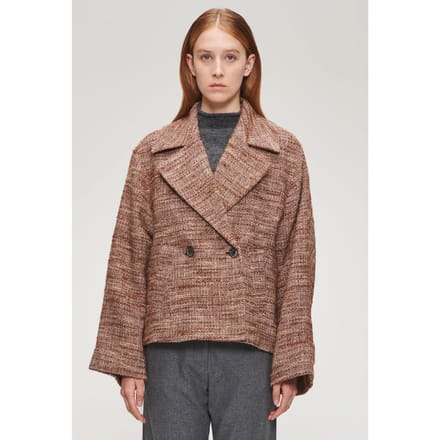 ZENGGI Cotton Wool Short Coat Hazel Größe: S/M | Blazer Outlet | Damen