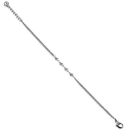 Amanto Armband Esti - 316L Staal - Bedel - Kruisje - 21+4cm