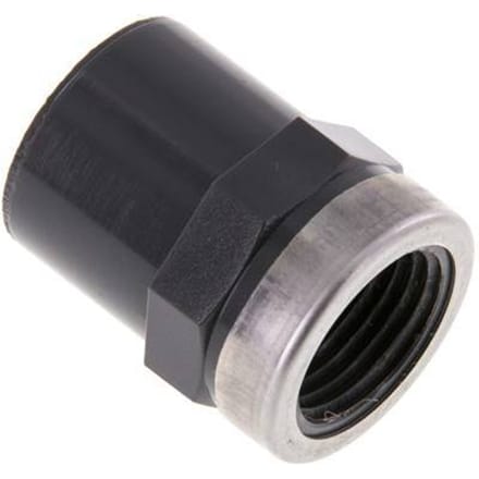 Pvc-Fitting Lijmmof Vrouw 20mm x Binnendraad Rp 1/2'' [2 Stuks]