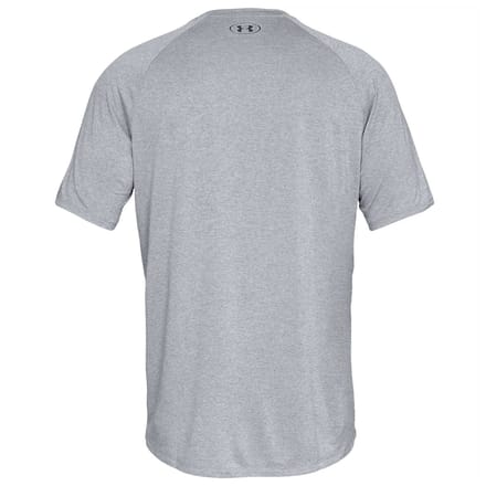 Under Armour Heren-Tech T-Shirt (Licht staal Heather/Zwart)