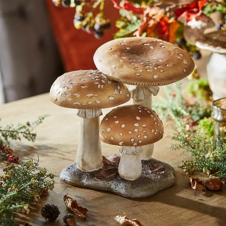 LOBERON Sierpaddenstoelen Harvelle bruin