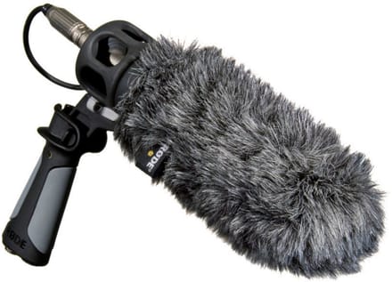 Røde WS7 - Windshield shotgun mic.