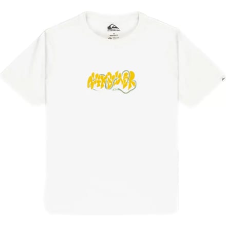 Quiksilver Evo Bloomsday T-shirt Met Korte Mouwen Wit 8 Years Jongen