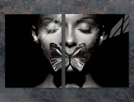 TMK ArtDeko - Serie - Glasplaat - 85x52 cm - Decoratie