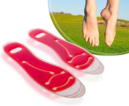 Massage- hielspoorzolen - Maat XL